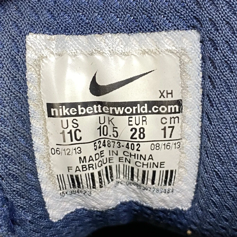 Nike Woodside ACG Duck Boot Gray Blue Outdoors Youth Size 11C 524873-402